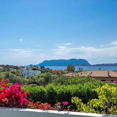 Superb Villa Nature -Panoramic Sea View & Jacuzzi- Olbia Exterior photo